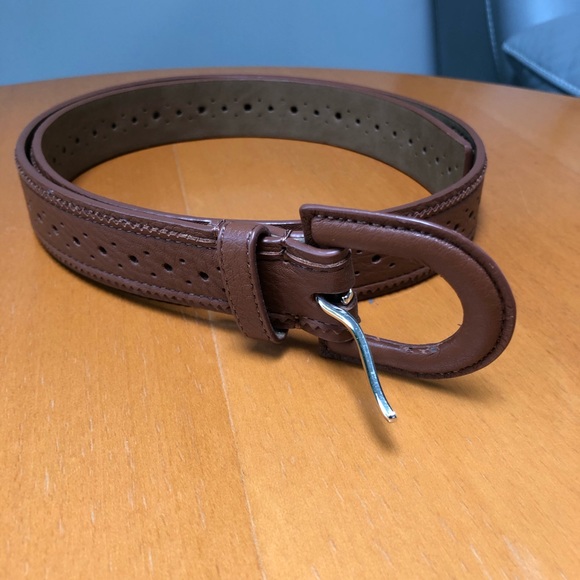 Talbots leather belt Medium NWOT - Picture 2 of 6